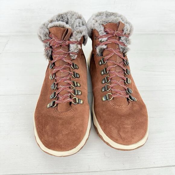 LL Bean Womens Day Venture Insulated Boots Size 9 Alpine Brown Winter Outdoor - Picture 6 of 11